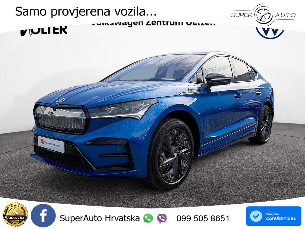 Škoda Enyaq Coupe iV RS 82 kWh (299 KS) AWD Suite LED+GR SJED+ACC