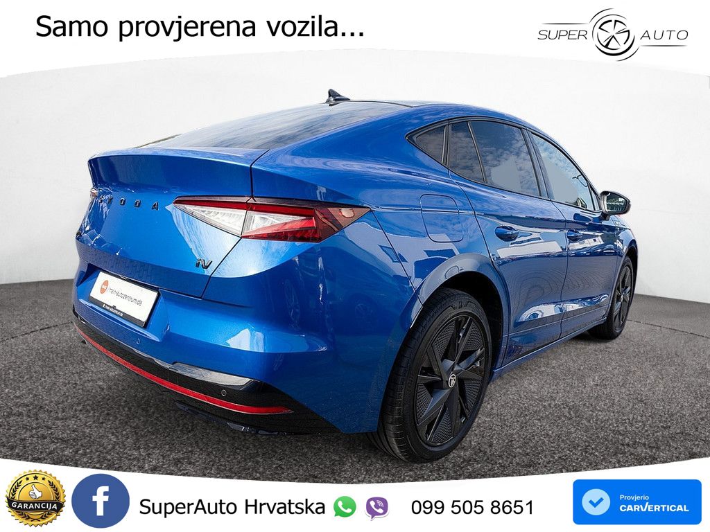 Škoda Enyaq Coupe iV RS 82 kWh (299 KS) AWD Suite LED+GR SJED+ACC
