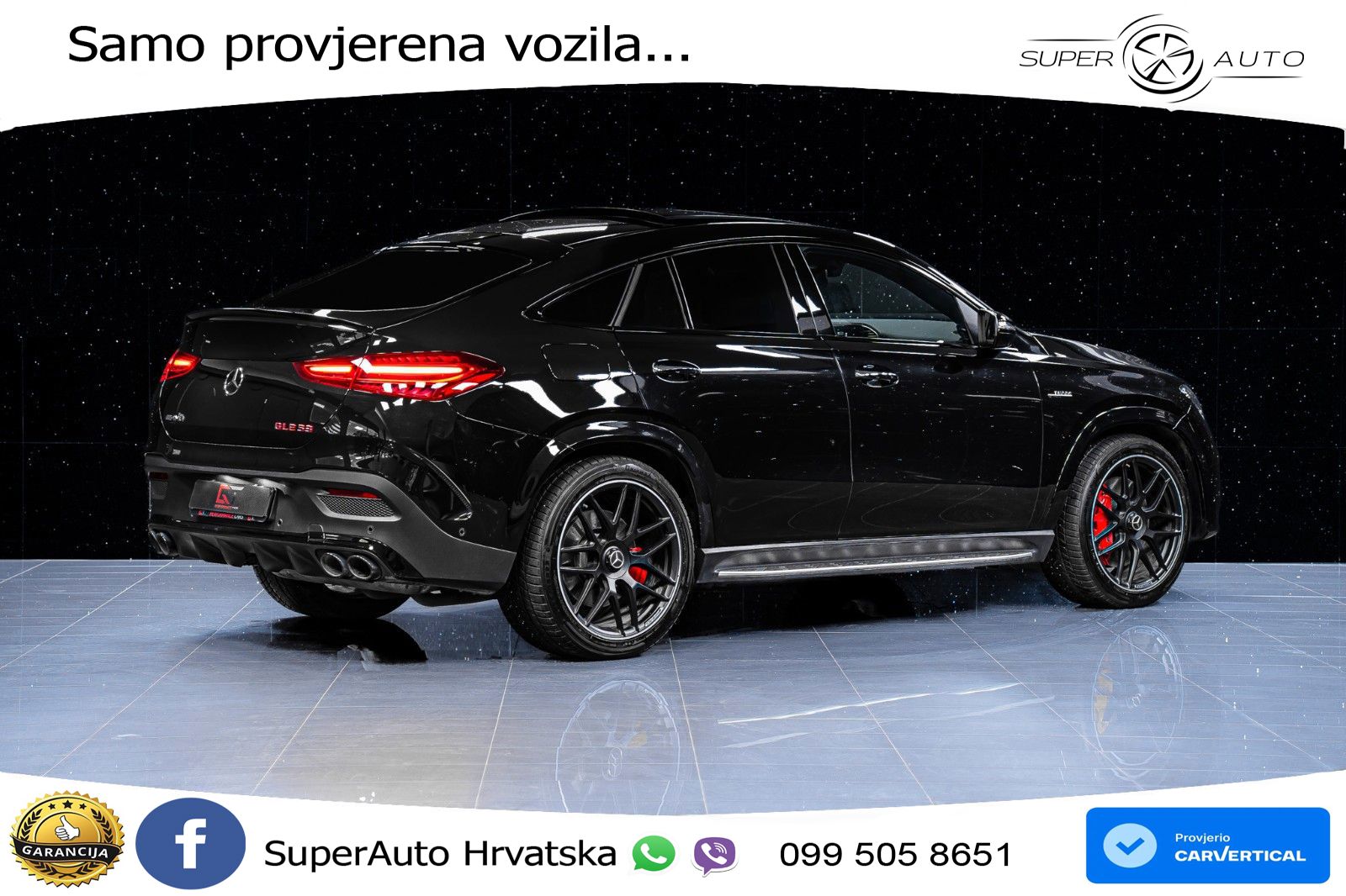 Mercedes AMG GLE Coupe 53 (544 Hp) 4MATIC+ AMG SPEEDSHIFT TCT 9G LED+GR SJED+ACC