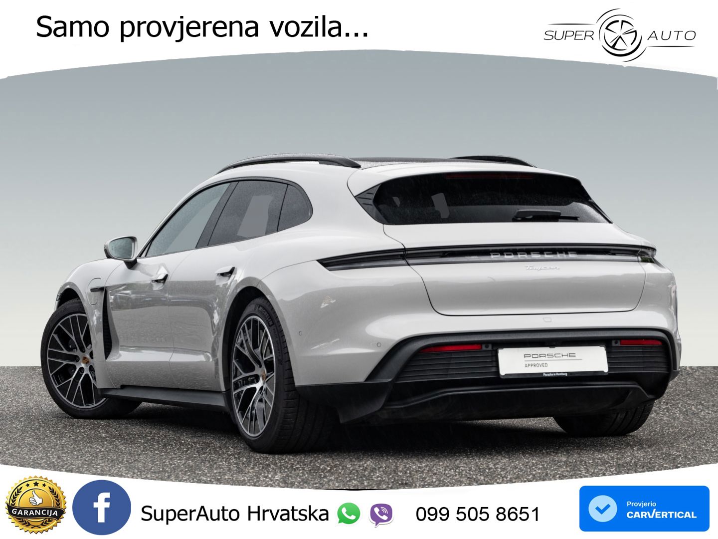 Porsche Taycan Sport Turismo 105 kWh (435 KS)