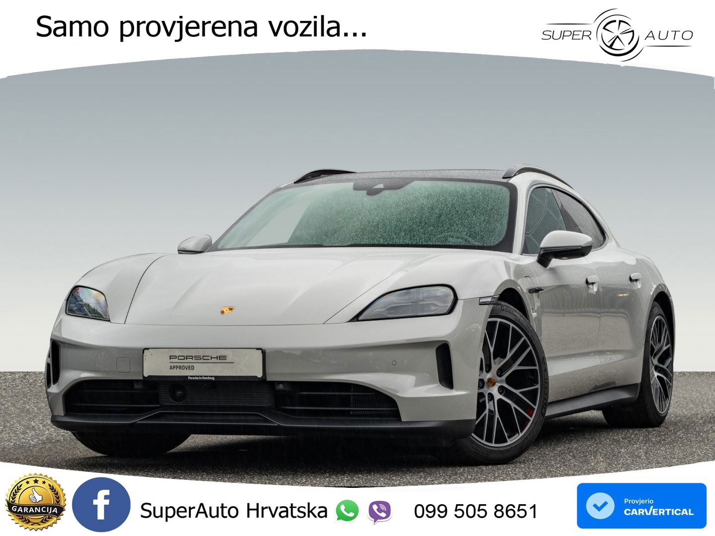 Porsche Taycan Sport Turismo 105 kWh (435 KS)