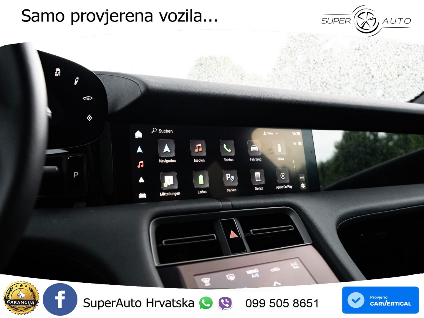 Porsche Taycan Sport Turismo 105 kWh (435 KS)