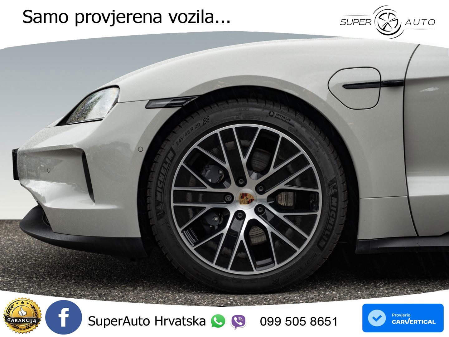 Porsche Taycan Sport Turismo 105 kWh (435 KS)