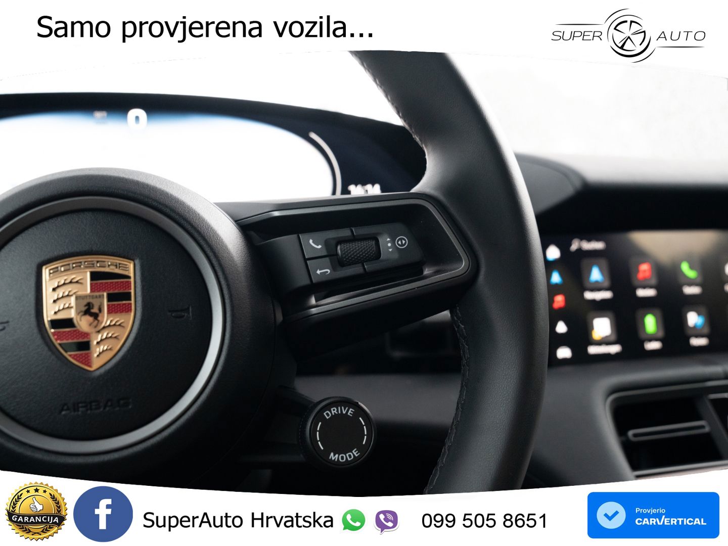 Porsche Taycan Sport Turismo 105 kWh (435 KS)
