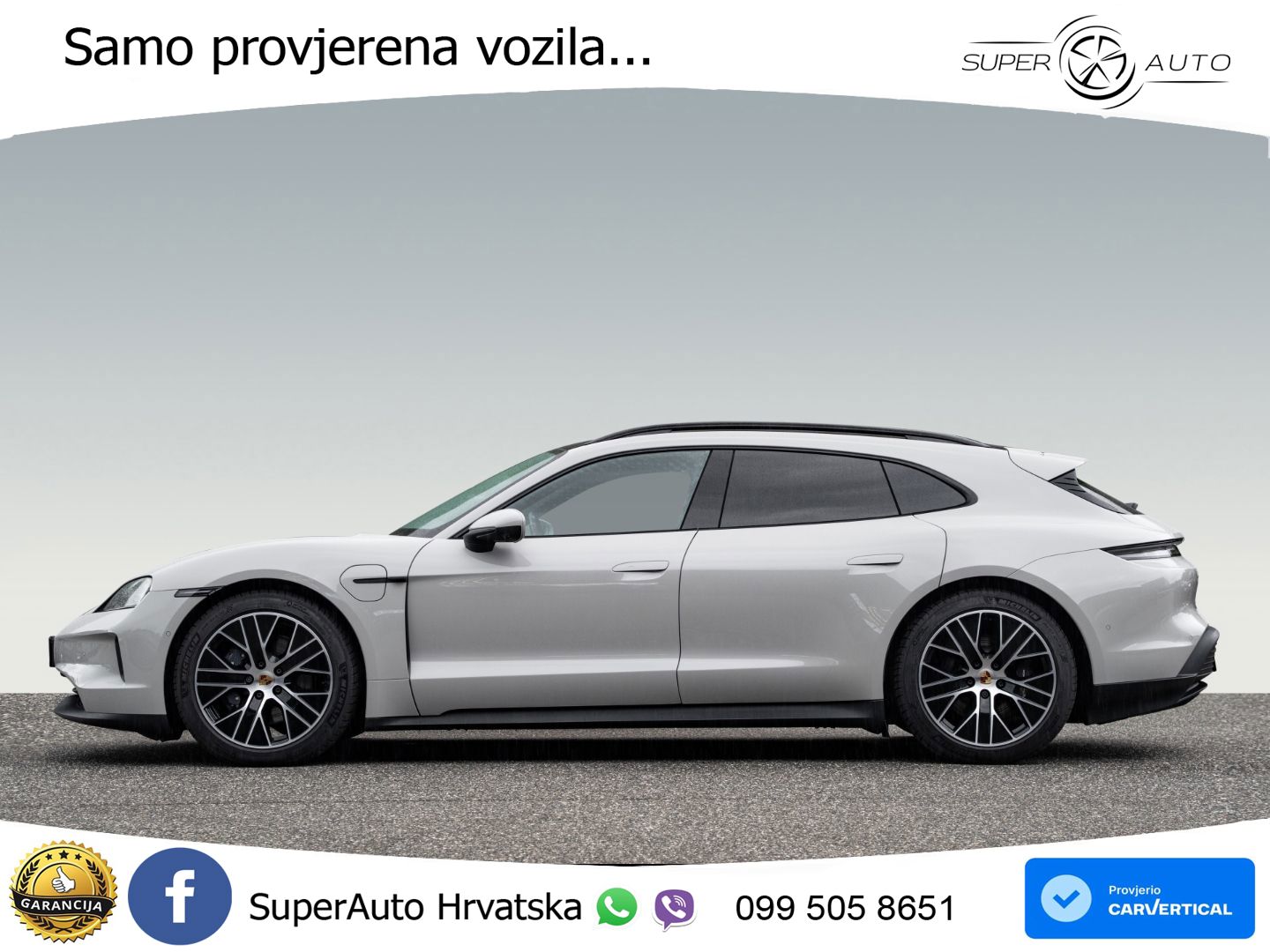 Porsche Taycan Sport Turismo 105 kWh (435 KS)