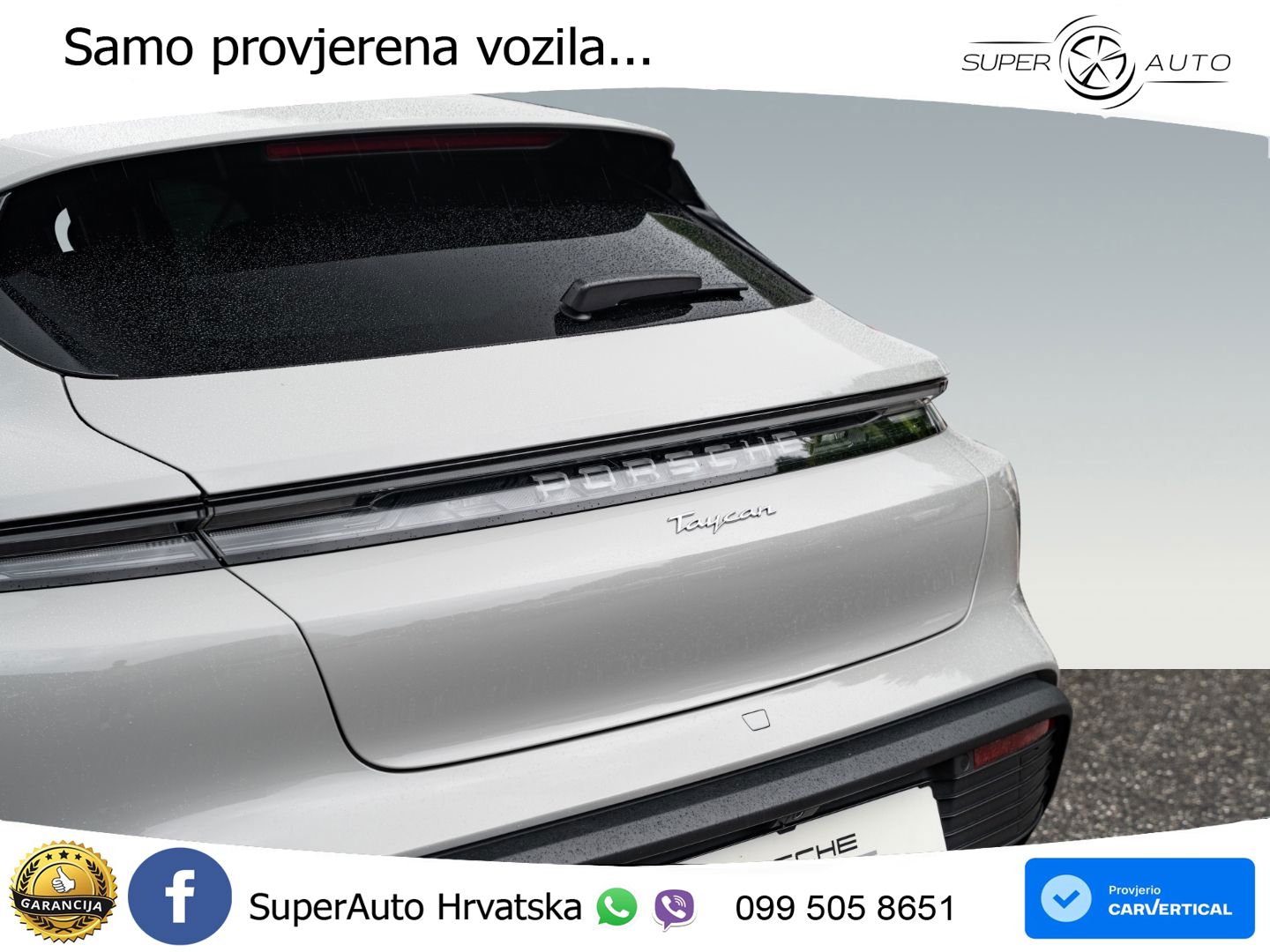 Porsche Taycan Sport Turismo 105 kWh (435 KS)