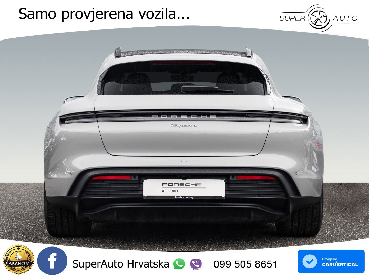 Porsche Taycan Sport Turismo 105 kWh (435 KS)