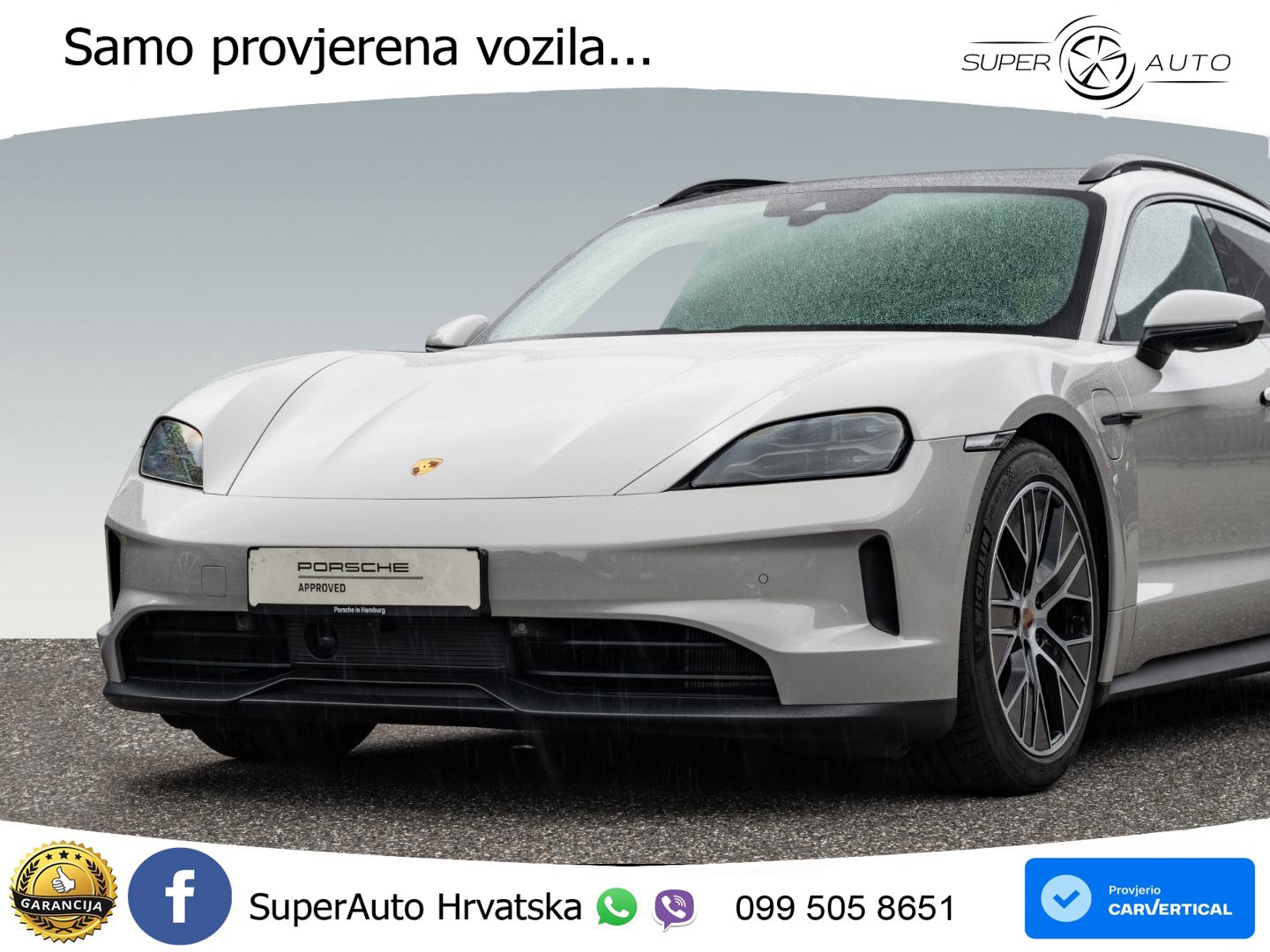 Porsche Taycan Sport Turismo 105 kWh (435 KS)