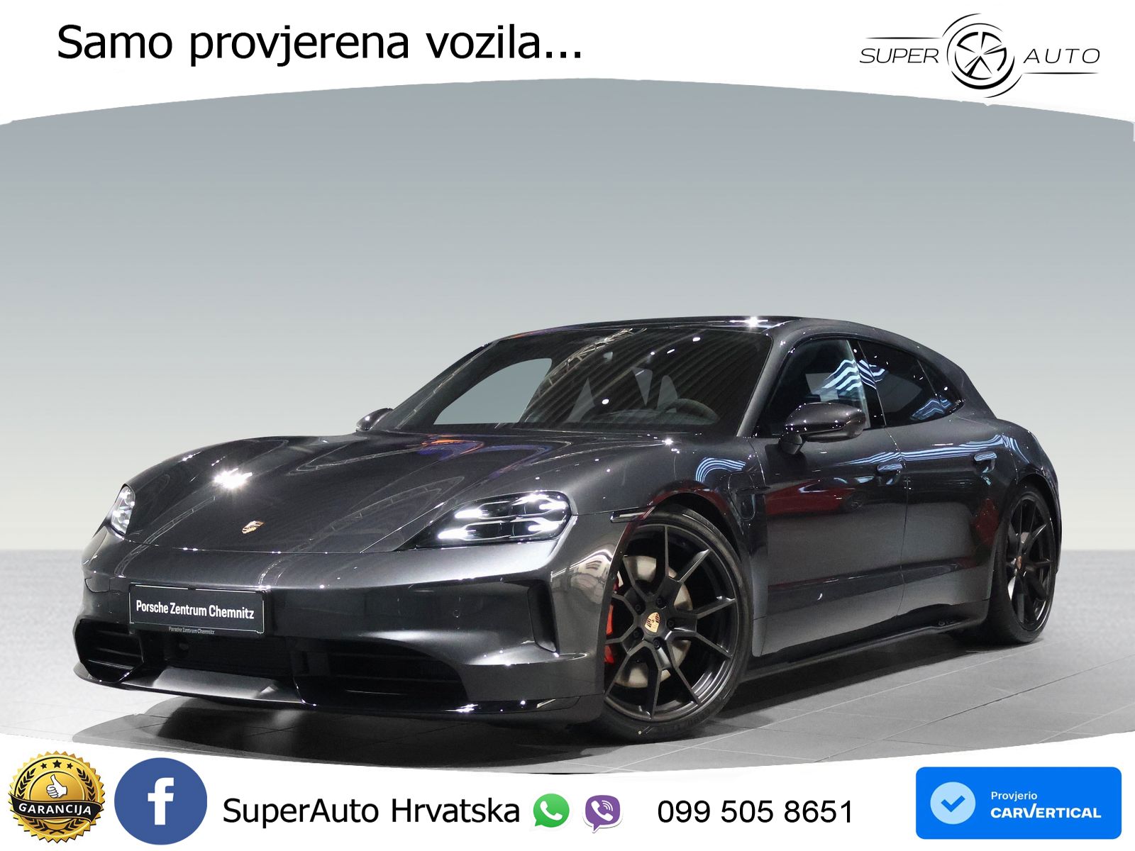 Porsche Taycan Sport Turismo GTS 105 kWh (700 KS)