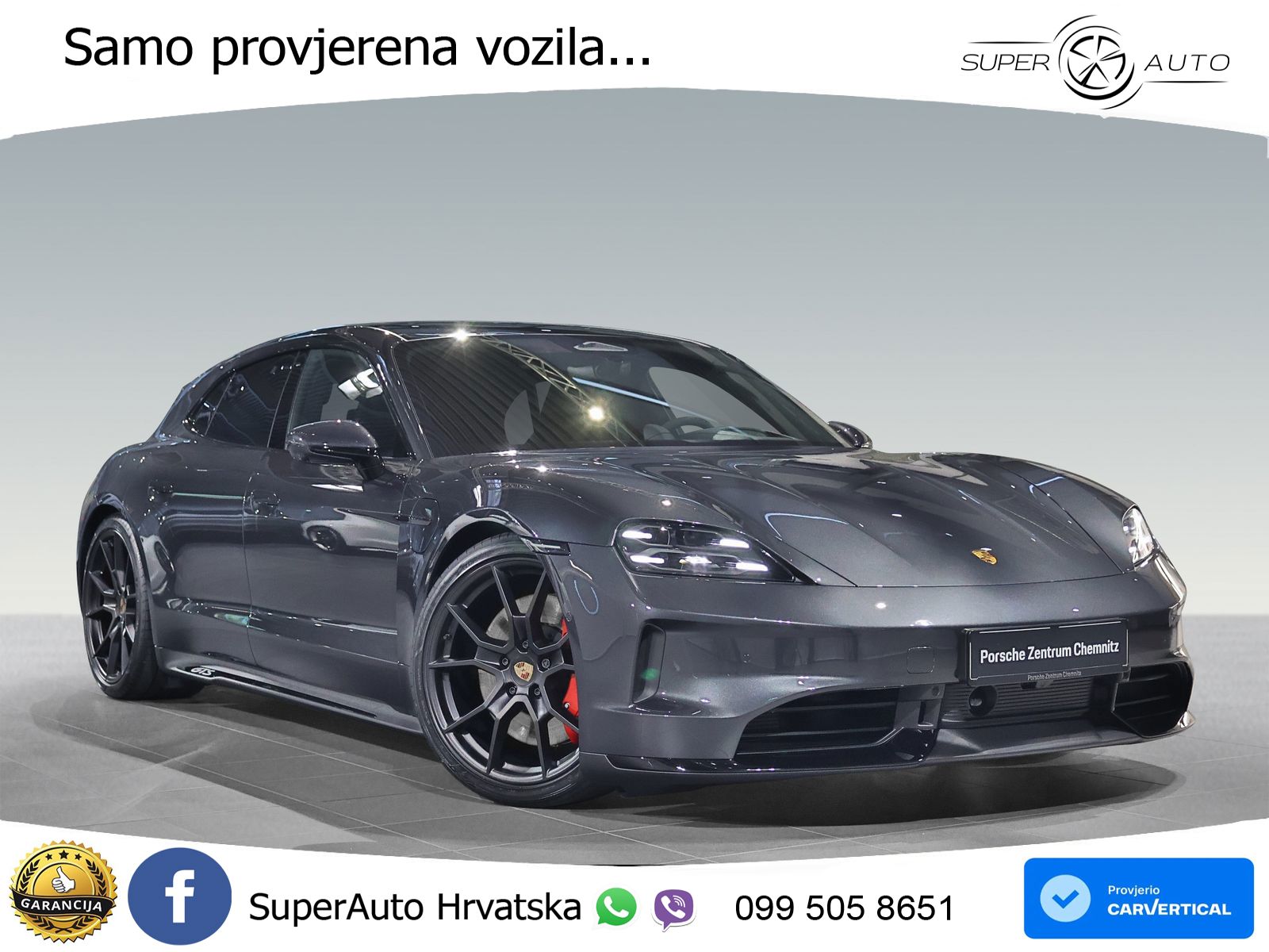 Porsche Taycan Sport Turismo GTS 105 kWh (700 KS)