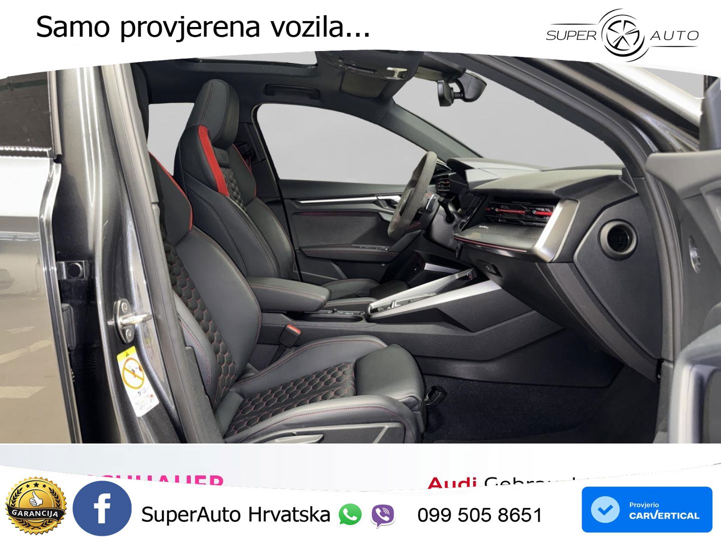 Audi RS3 Sportback 2.5 TFSI (400 KS) quattro S tronic