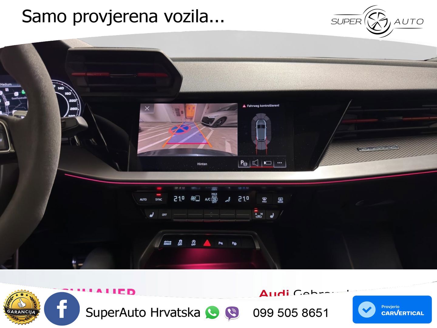 Audi RS3 Sportback 2.5 TFSI (400 KS) quattro S tronic