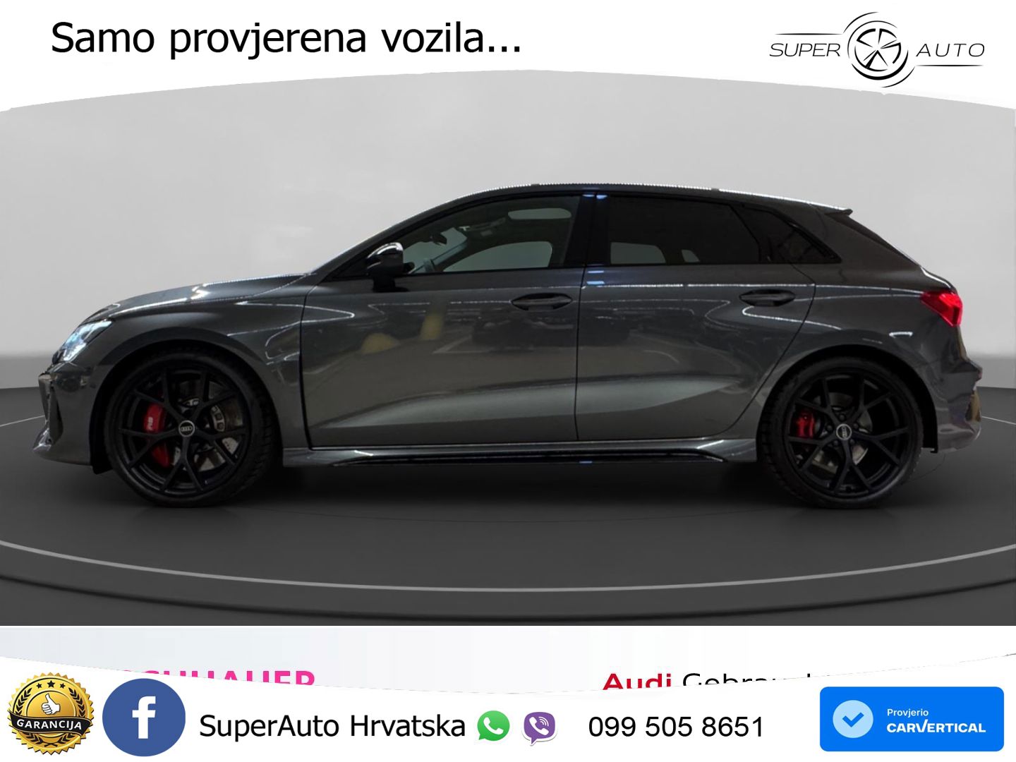 Audi RS3 Sportback 2.5 TFSI (400 KS) quattro S tronic