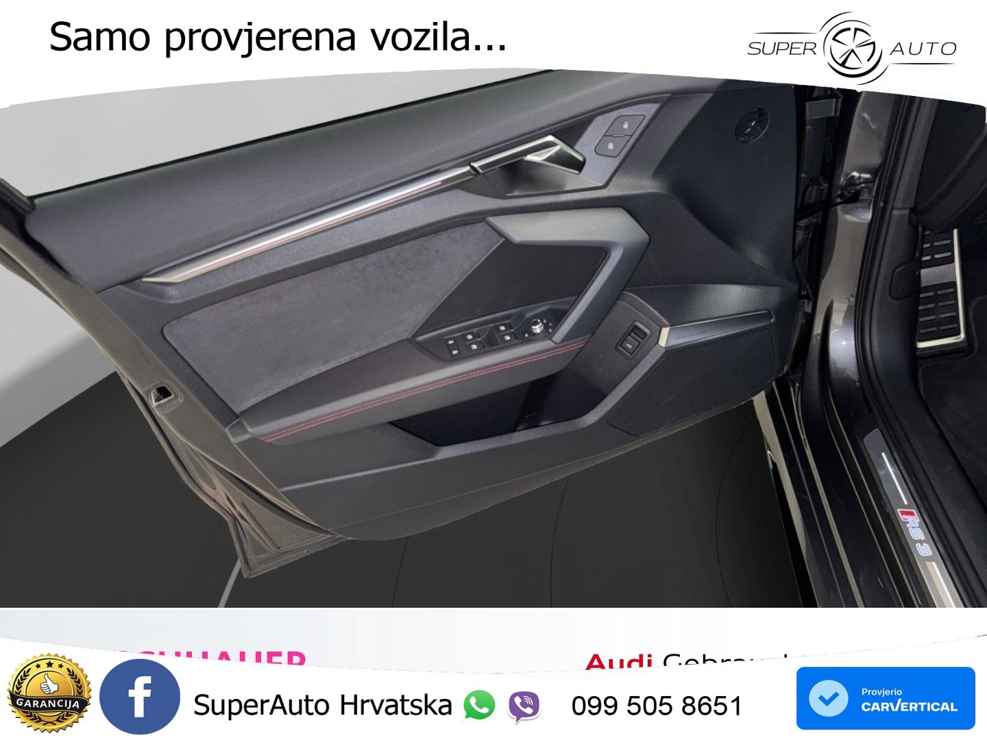 Audi RS3 Sportback 2.5 TFSI (400 KS) quattro S tronic