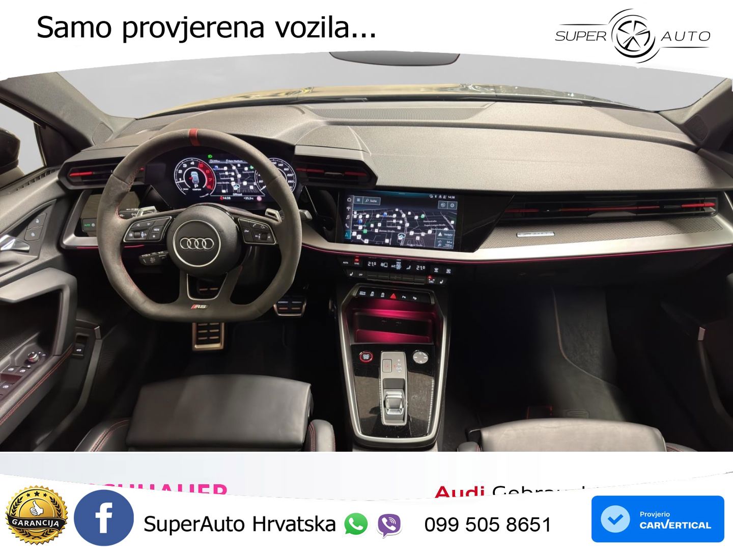 Audi RS3 Sportback 2.5 TFSI (400 KS) quattro S tronic