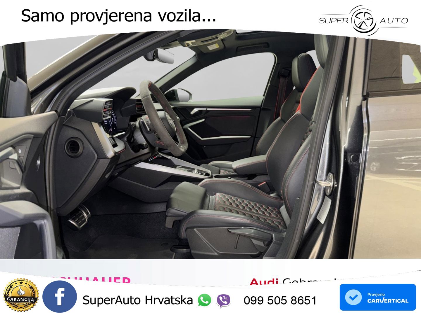 Audi RS3 Sportback 2.5 TFSI (400 KS) quattro S tronic