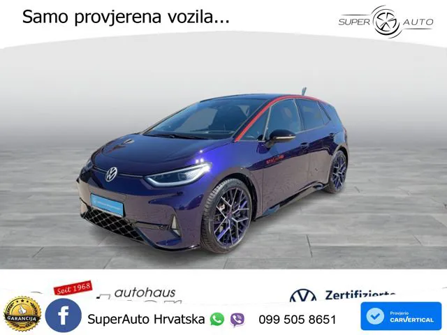 Volkswagen ID.3 GTX 84 kWh (286 KS)