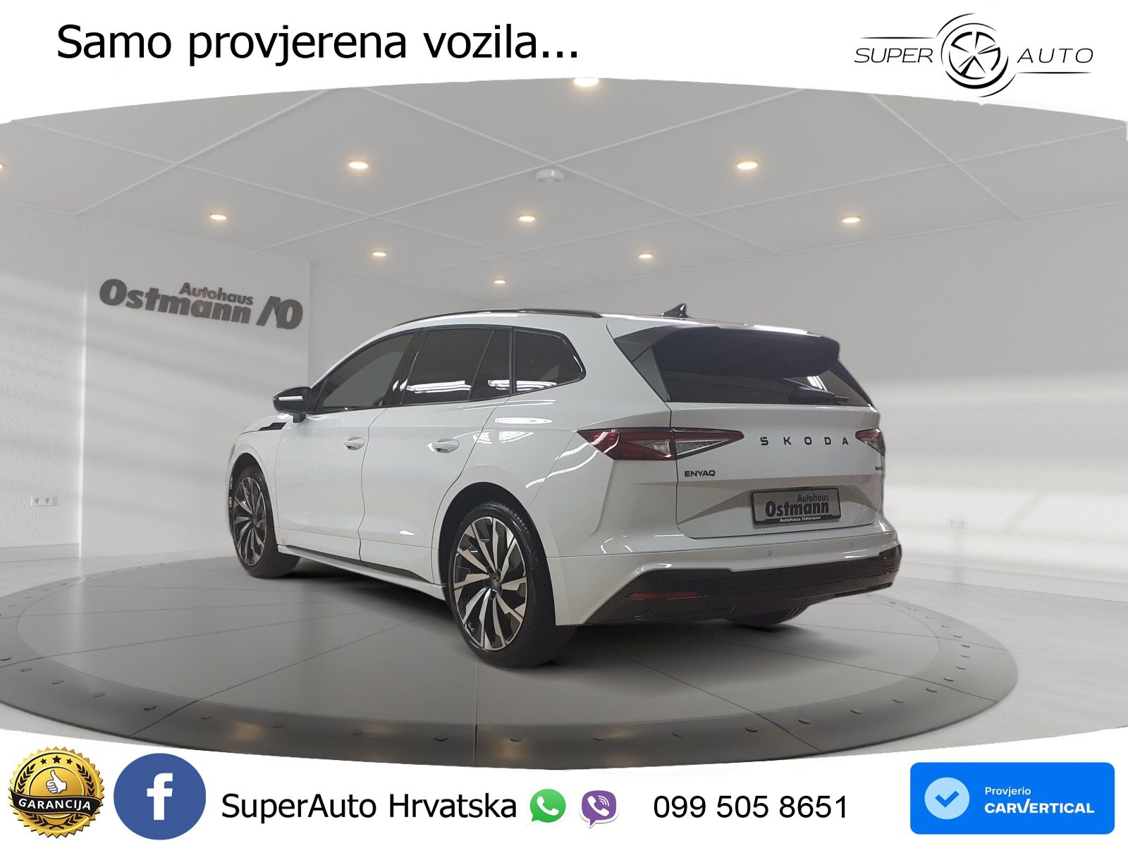 Škoda Enyaq 85 82 kWh (286 KS) SportLine LED+GR SJED+ACC