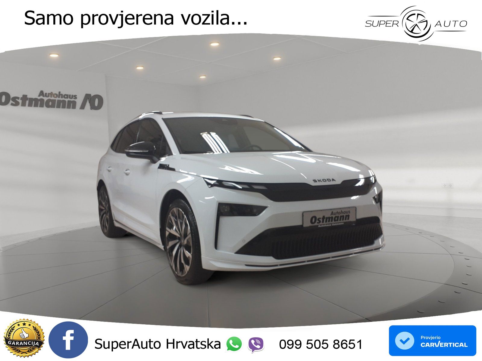 Škoda Enyaq 85 82 kWh (286 KS) SportLine LED+GR SJED+ACC