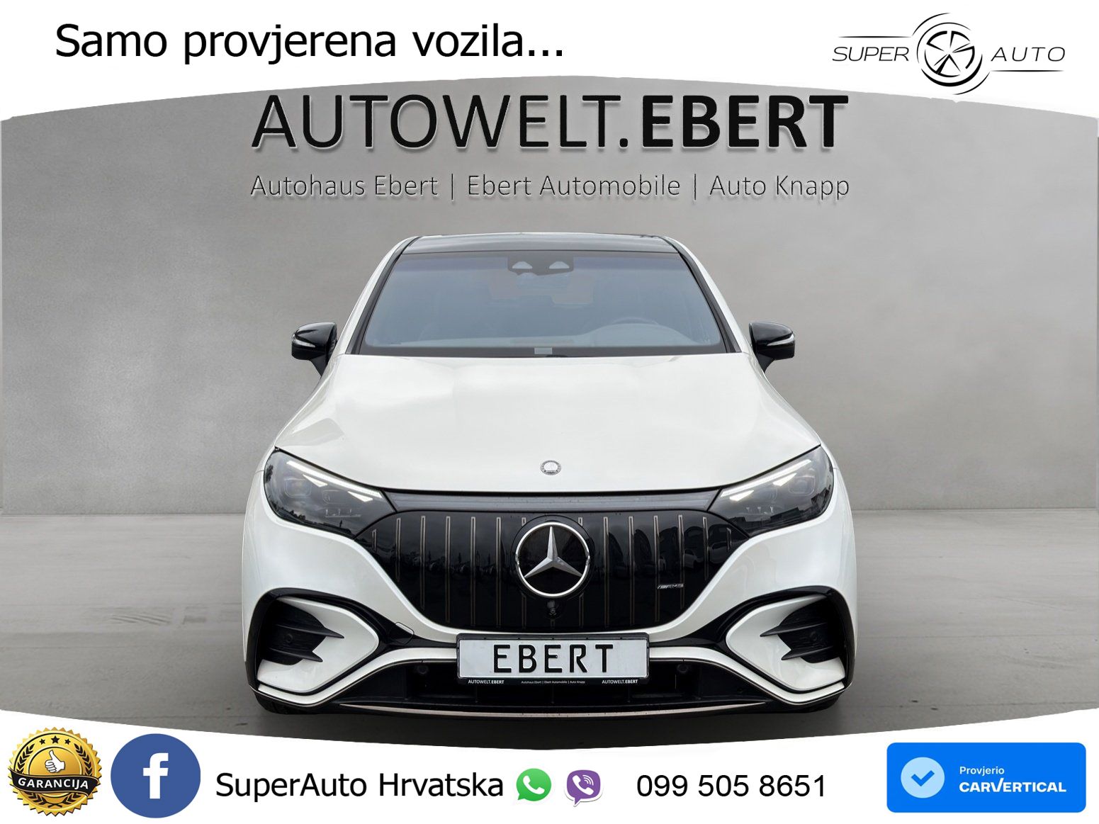 Mercedes EQE SUV AMG 43 100 kWh (476 KS) 4MATIC ACC+HEAD+4xGR SJED+360+PANO