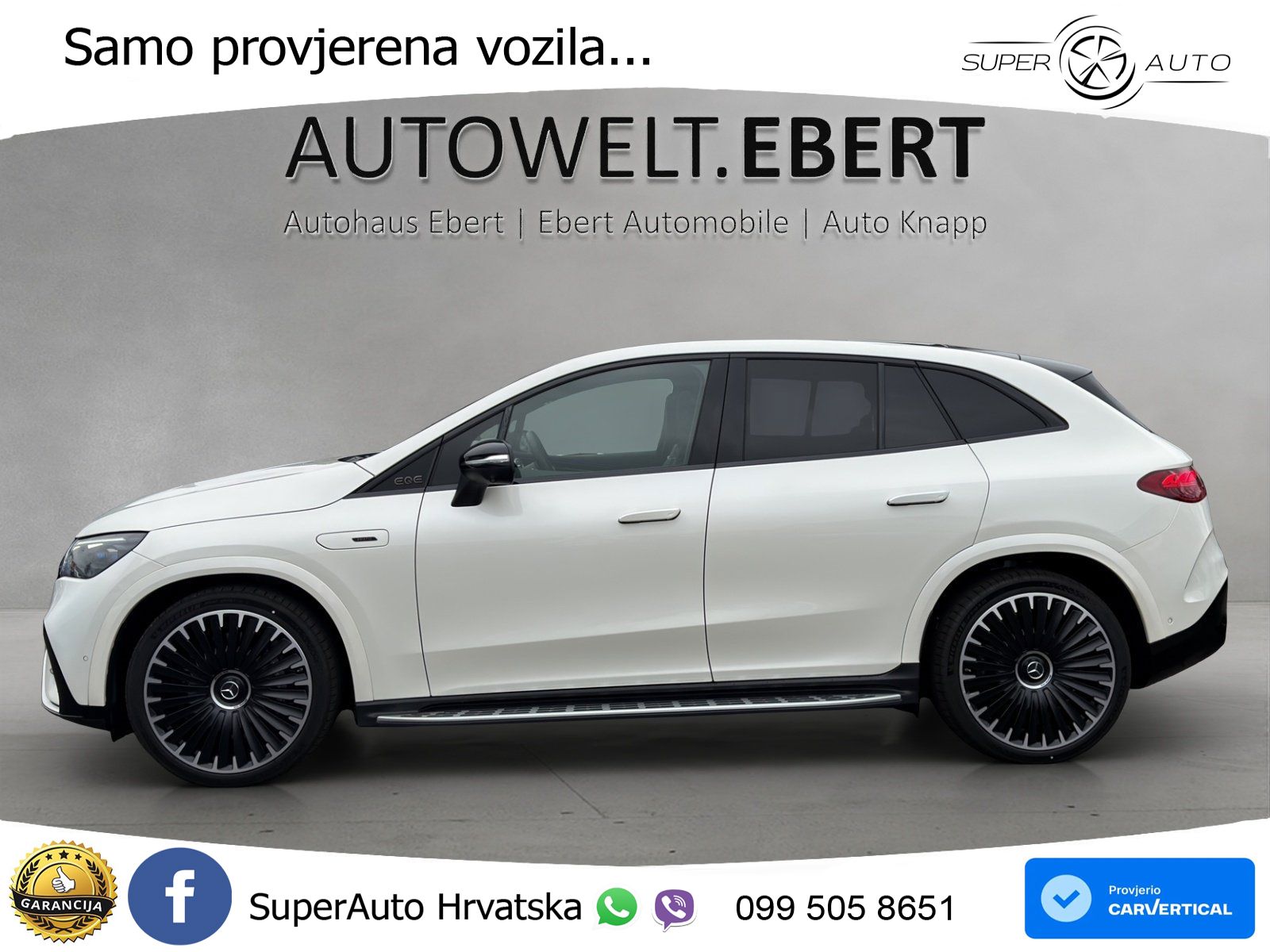 Mercedes EQE SUV AMG 43 100 kWh (476 KS) 4MATIC ACC+HEAD+4xGR SJED+360+PANO