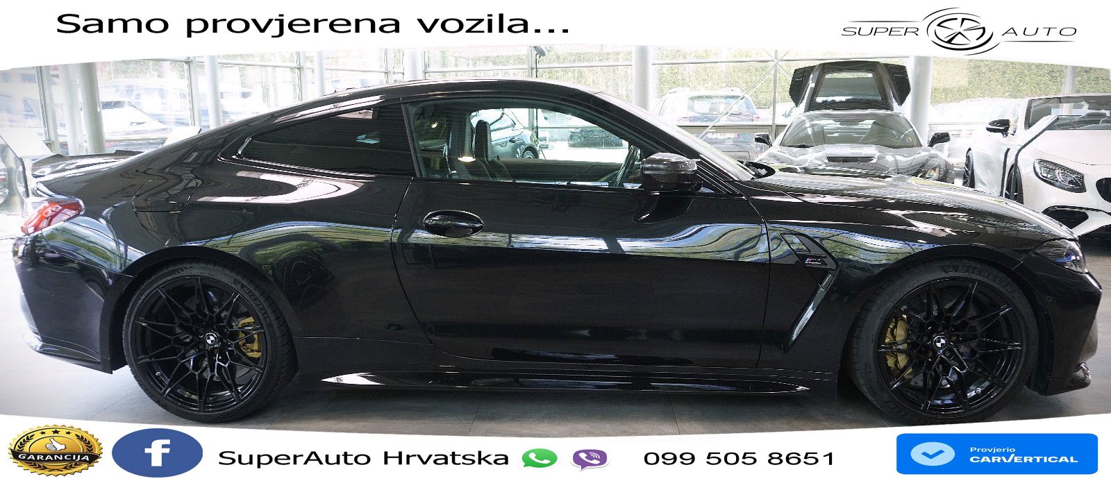 BMW M4 Competition 3.0 (510 KS) Steptronic LED+GR SJED+ACC