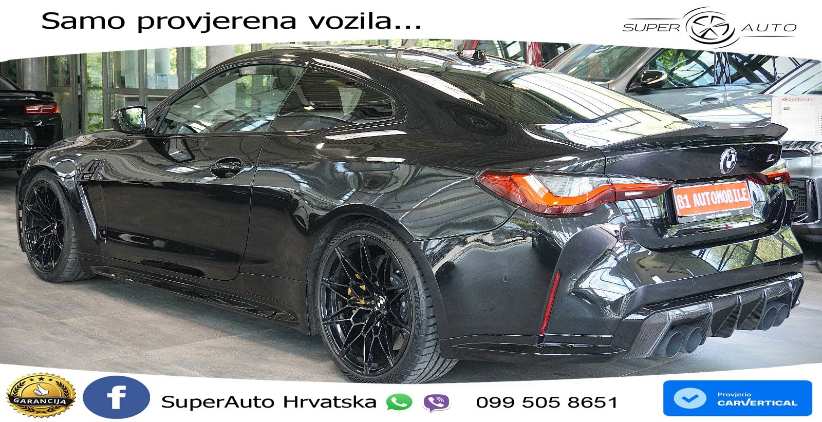BMW M4 Competition 3.0 (510 KS) Steptronic LED+GR SJED+ACC