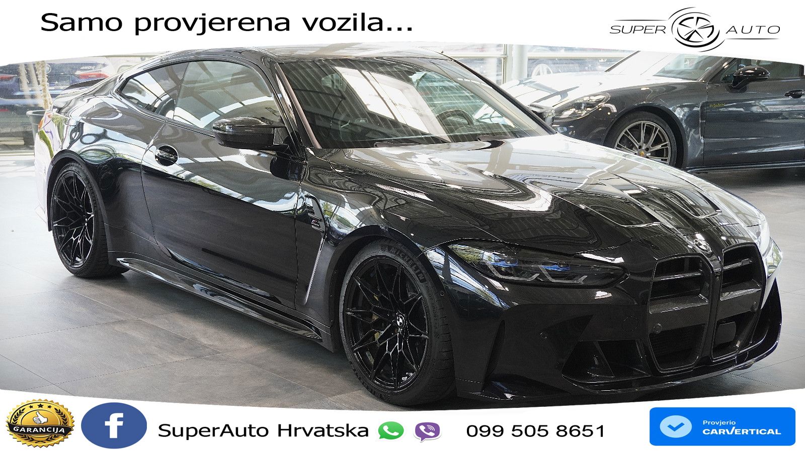 BMW M4 Competition 3.0 (510 KS) Steptronic LED+GR SJED+ACC