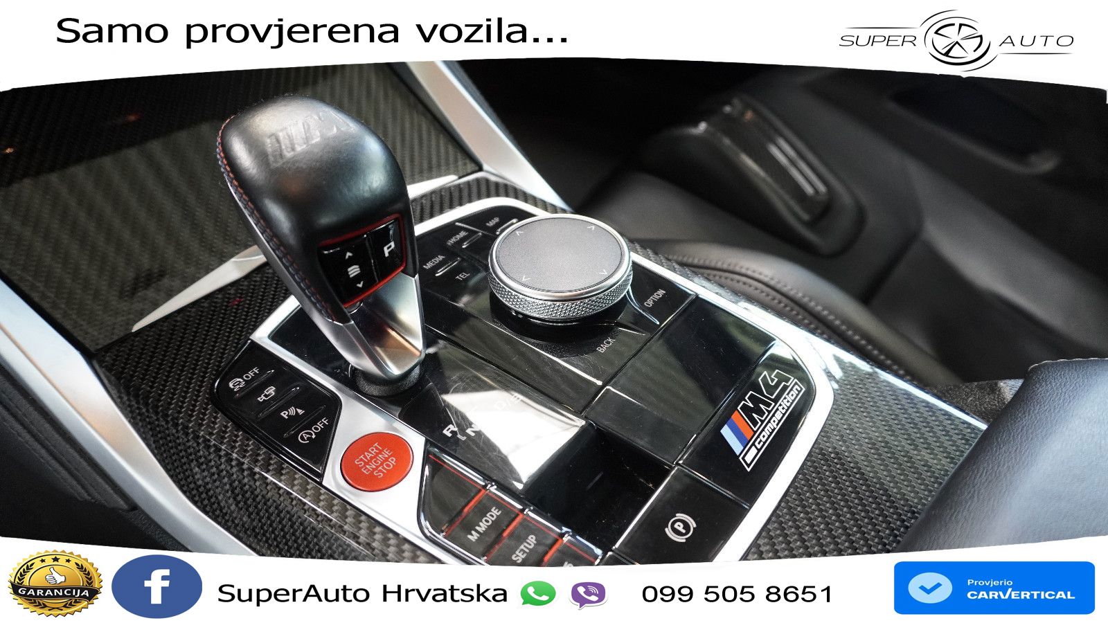 BMW M4 Competition 3.0 (510 KS) Steptronic LED+GR SJED+ACC
