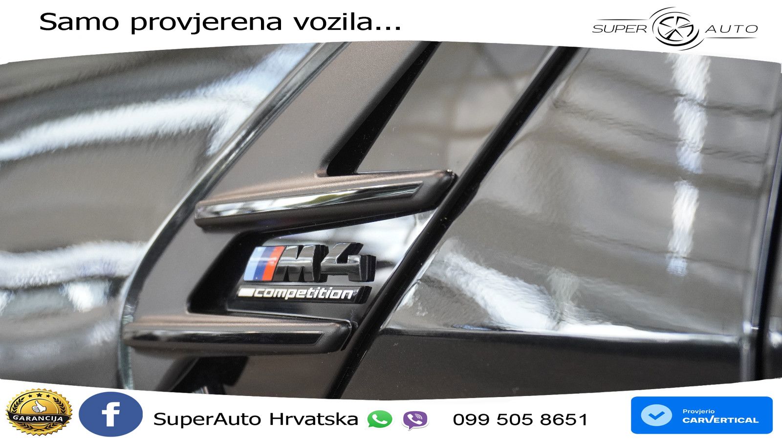 BMW M4 Competition 3.0 (510 KS) Steptronic LED+GR SJED+ACC