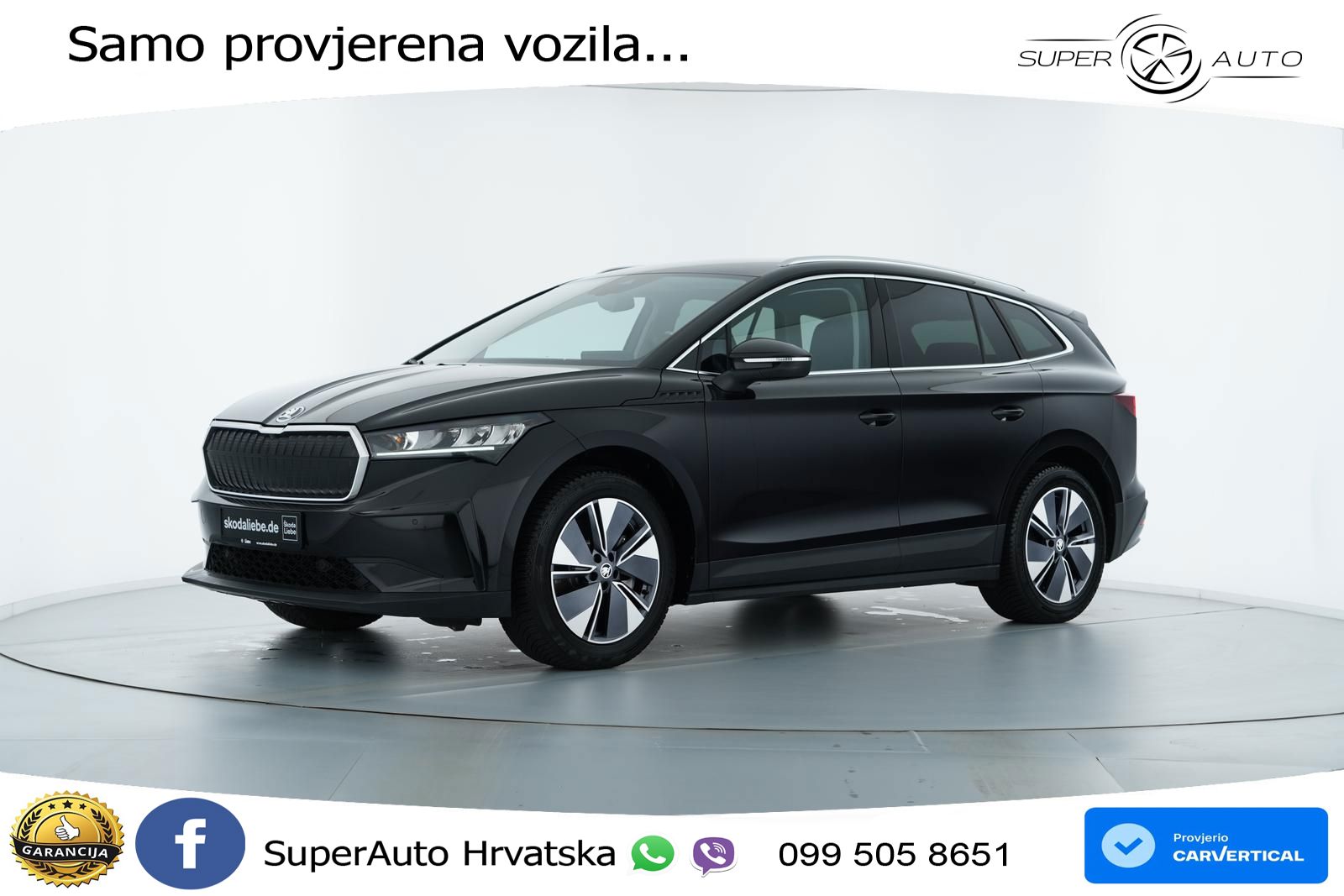 Škoda Enyaq iV 85x 82 kWh (286 KS) AWD