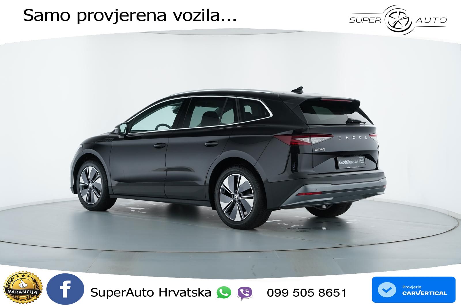 Škoda Enyaq iV 85x 82 kWh (286 KS) AWD