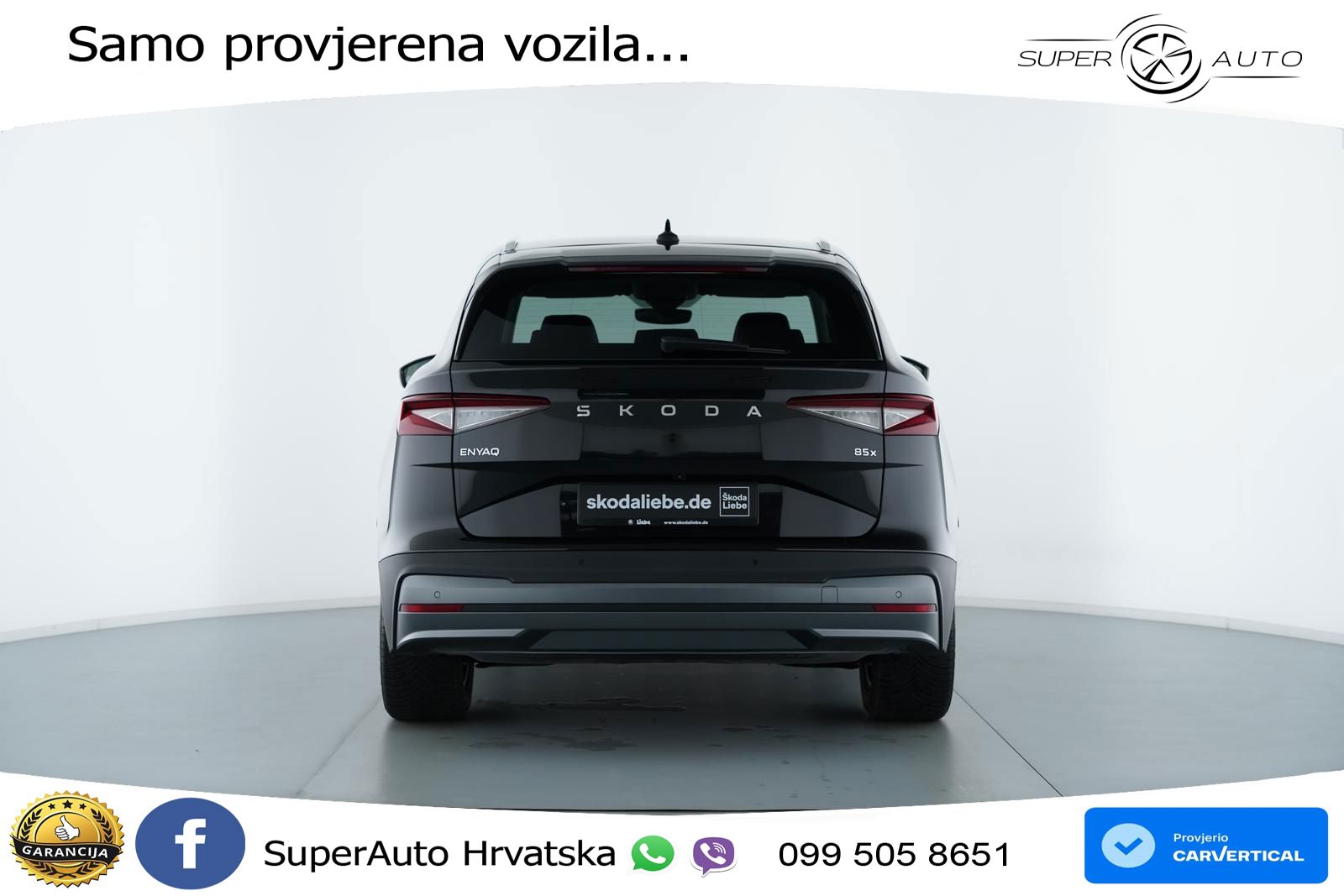 Škoda Enyaq iV 85x 82 kWh (286 KS) AWD