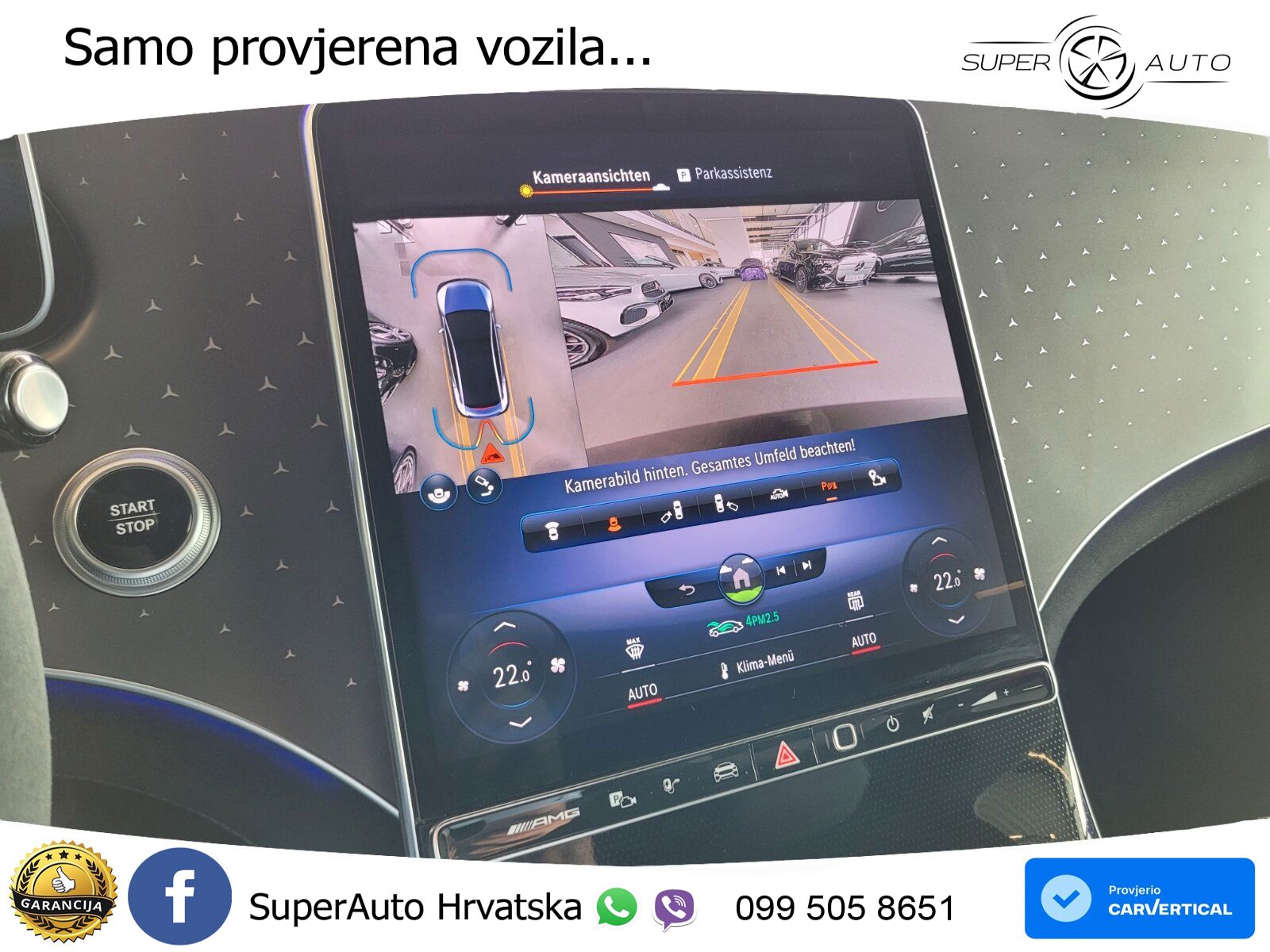 Mercedes EQE AMG 43 100 kWh (476 KS) 4MATIC ZRAČNI+ACC+GR SJED+KAM