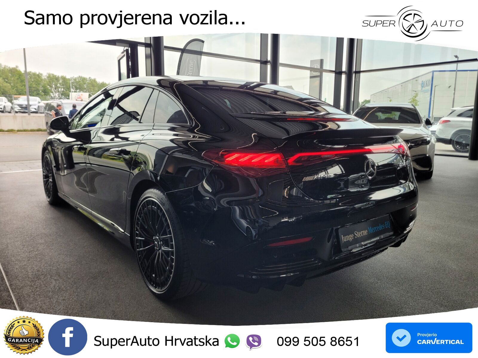 Mercedes EQE AMG 43 100 kWh (476 KS) 4MATIC ZRAČNI+ACC+GR SJED+KAM