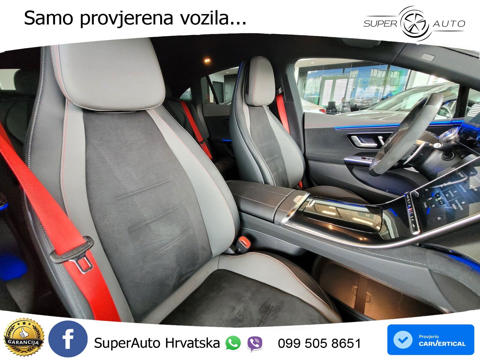 Mercedes EQE AMG 43 100 kWh (476 KS) 4MATIC ZRAČNI+ACC+GR SJED+KAM