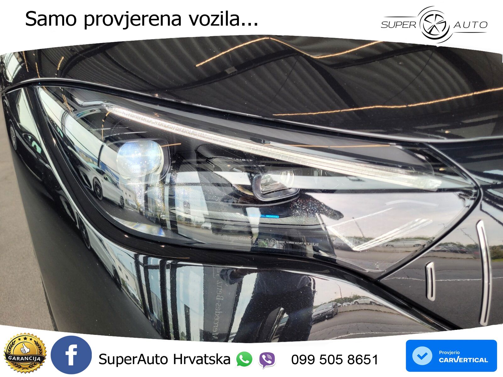 Mercedes EQE AMG 43 100 kWh (476 KS) 4MATIC ZRAČNI+ACC+GR SJED+KAM