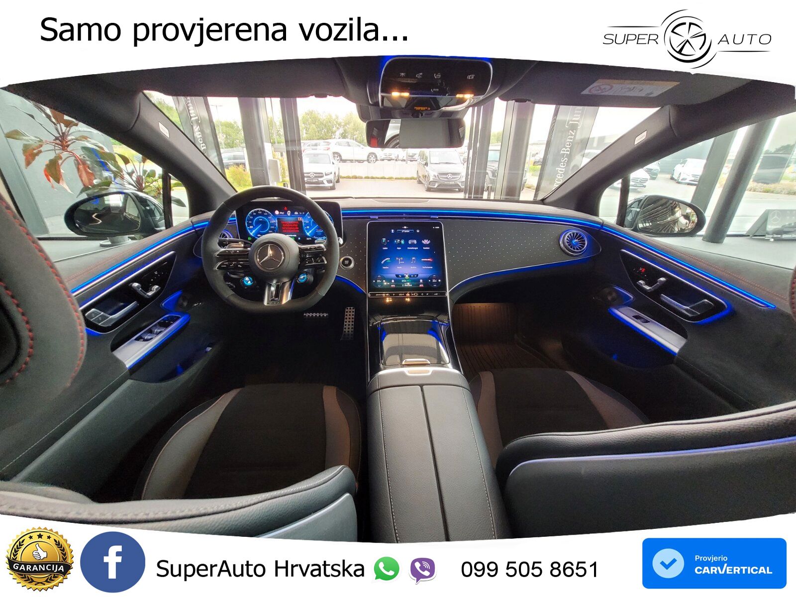 Mercedes EQE AMG 43 100 kWh (476 KS) 4MATIC ZRAČNI+ACC+GR SJED+KAM