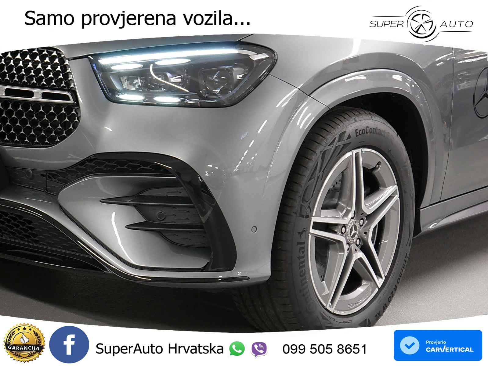 Mercedes GLE Coupe 450d (367 KS) EQ Boost 4MATIC 9G-TRONIC AMG LED+GR SJED+ACC
