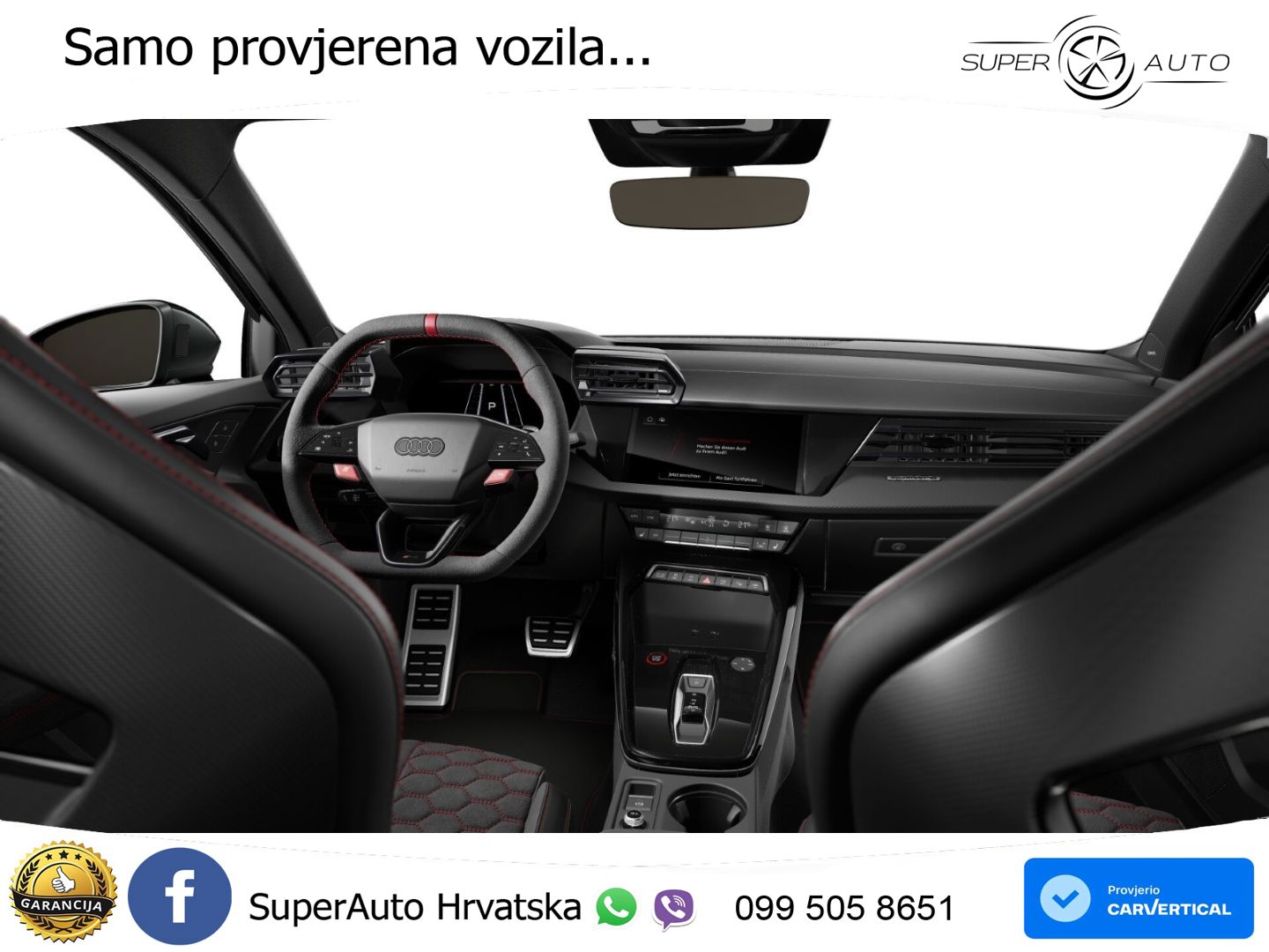 Audi RS3 Sedan 2.5 TFSI (400 KS) quattro S tronic LED+GR SJED+ACC