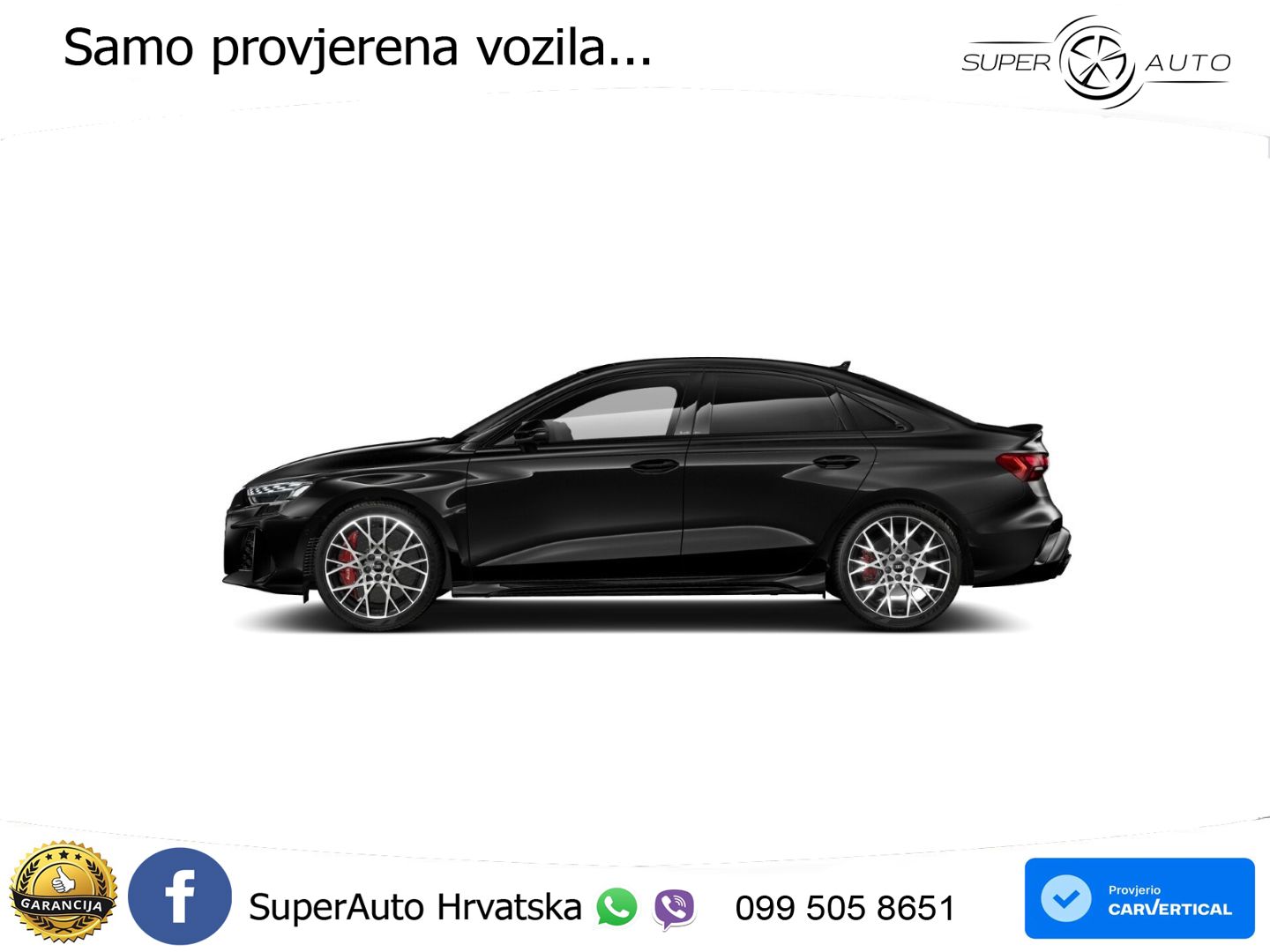 Audi RS3 Sedan 2.5 TFSI (400 KS) quattro S tronic LED+GR SJED+ACC