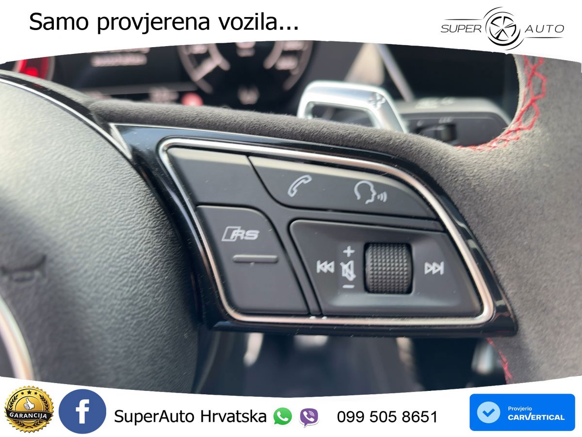 Audi RS3 Sportback 2.5 TFSI (400 KS) quattro S tronic LED+GR SJED+ACC