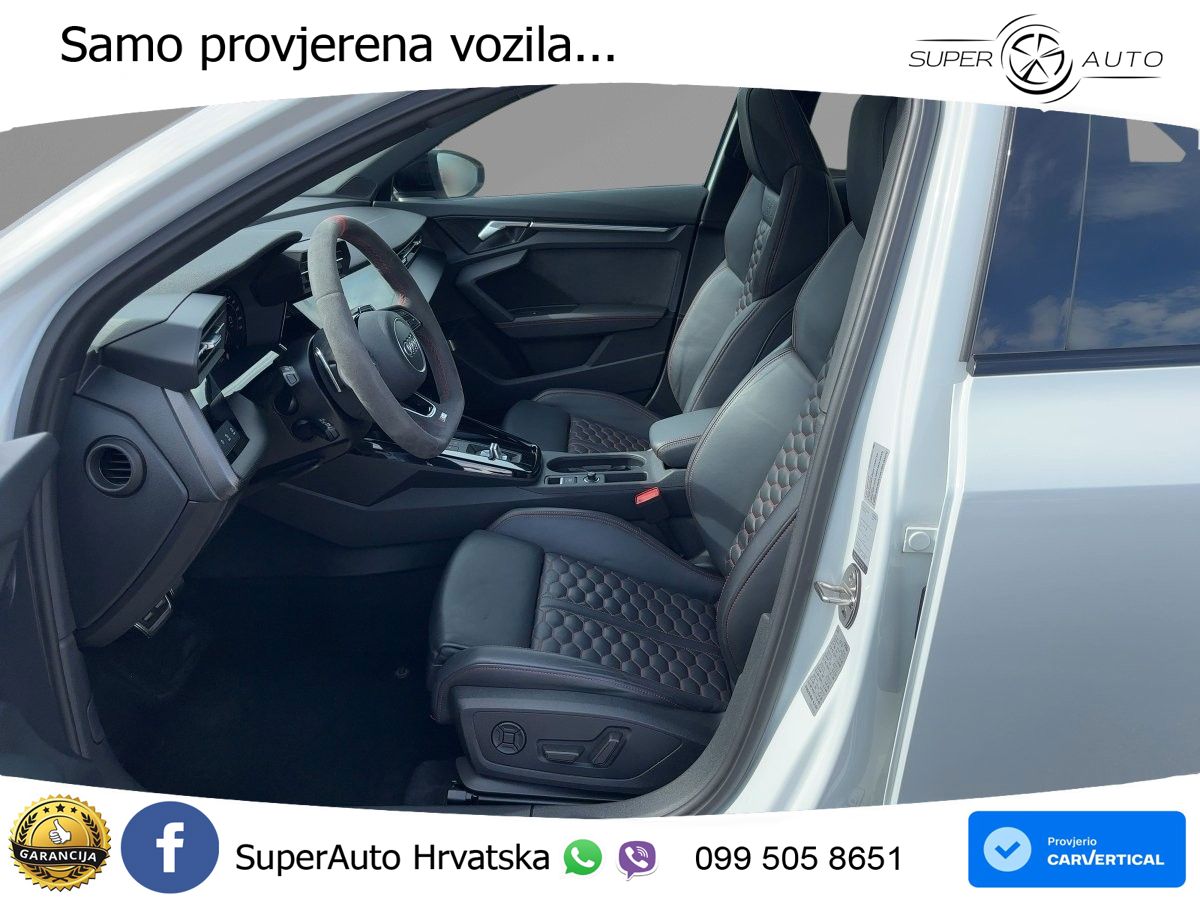 Audi RS3 Sportback 2.5 TFSI (400 KS) quattro S tronic LED+GR SJED+ACC