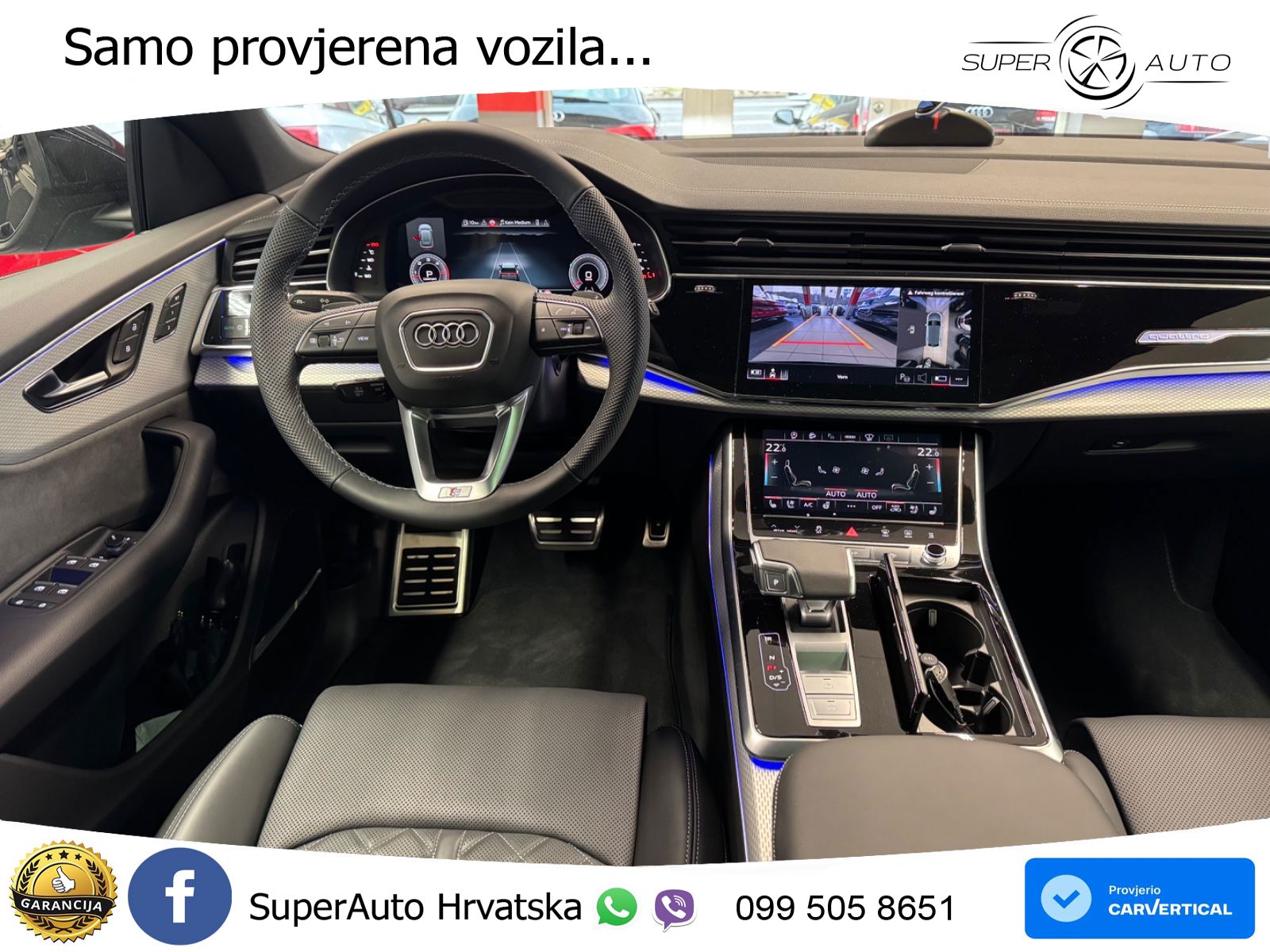 Audi Q8 50 TDI V6 (286 KS) quattro Tiptronic