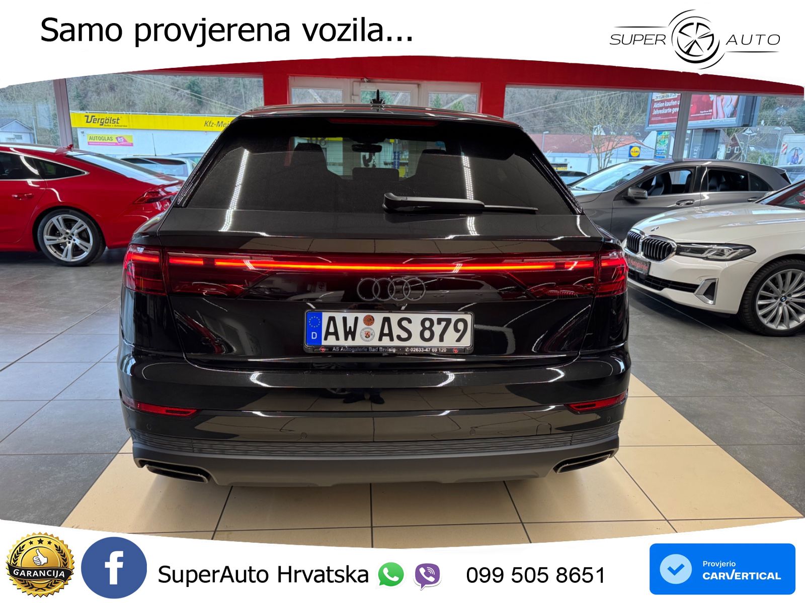 Audi Q8 50 TDI V6 (286 KS) quattro Tiptronic