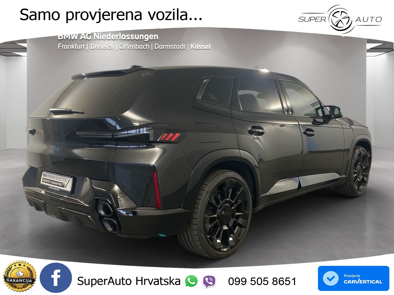 BMW XM 4.4 V8 (653 KS) xDrive Steptronic LED+GR SJED+ACC