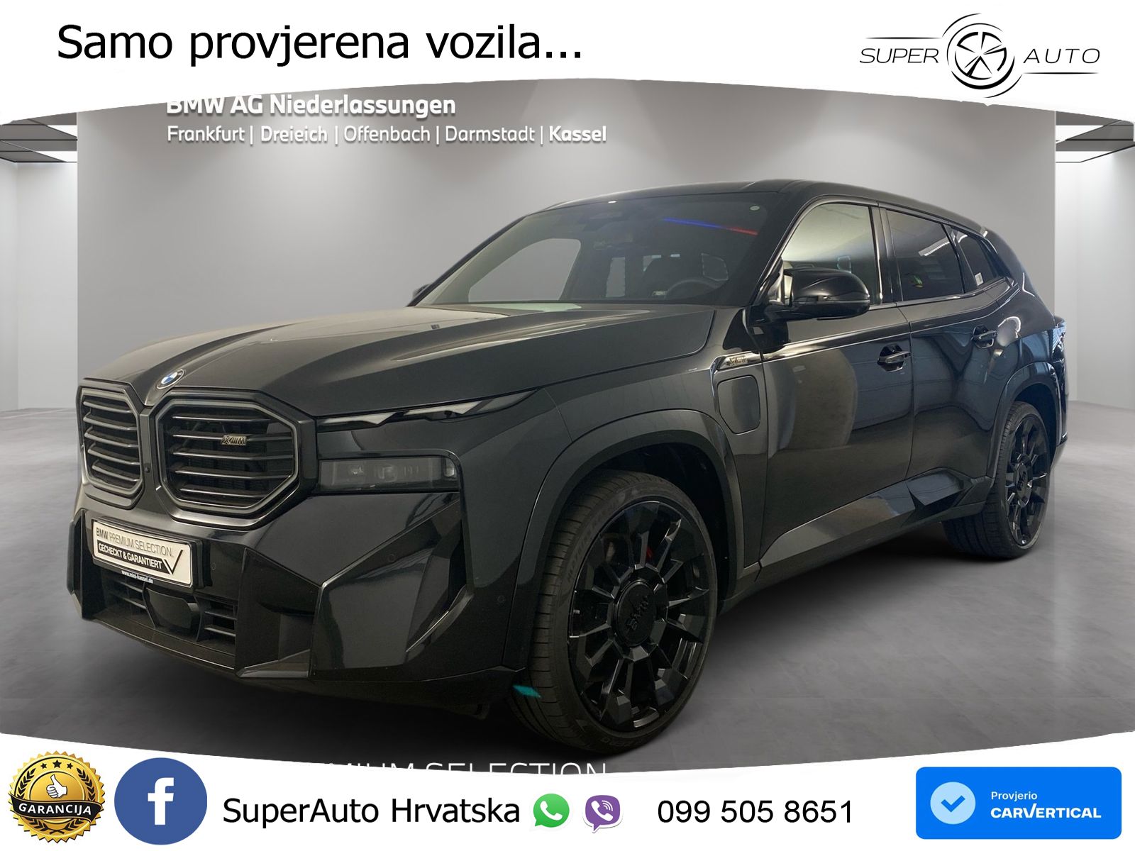 BMW XM 4.4 V8 (653 KS) xDrive Steptronic LED+GR SJED+ACC