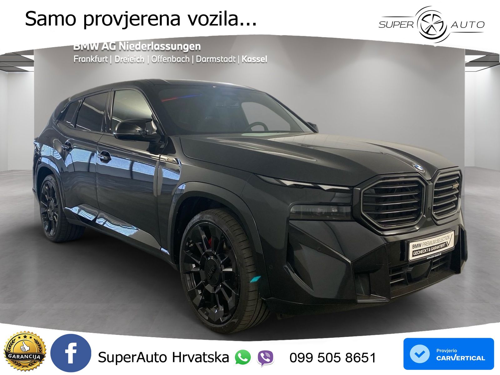 BMW XM 4.4 V8 (653 KS) xDrive Steptronic LED+GR SJED+ACC