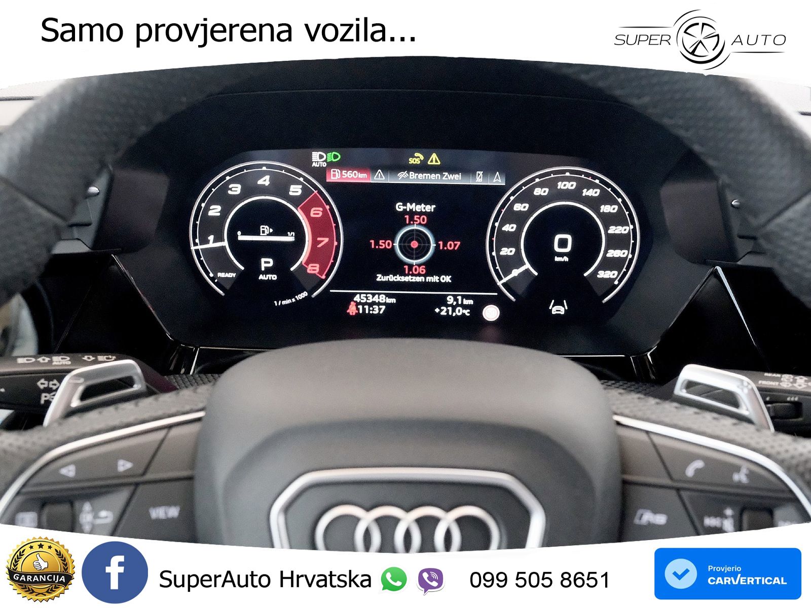Audi RS3 Sportback 2.5 TFSI (400 KS) quattro S tronic LED+GR SJED+ACC