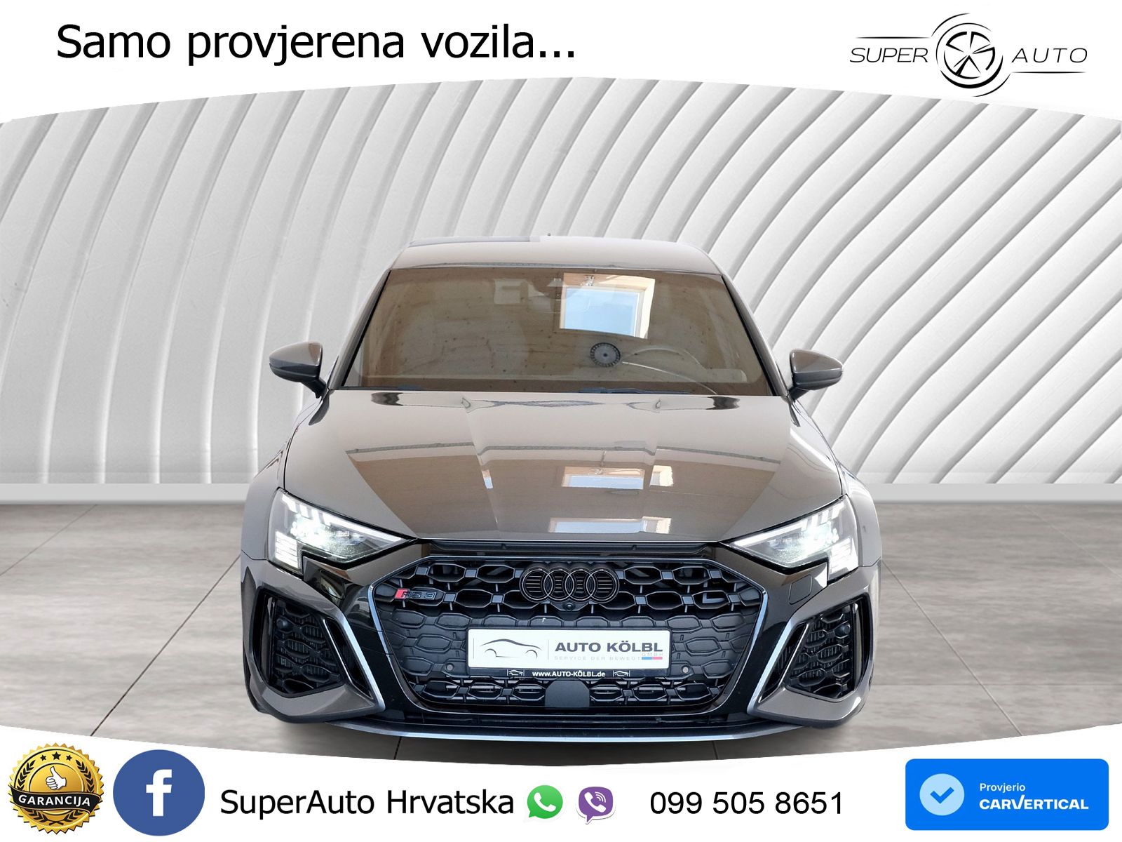 Audi RS3 Sportback 2.5 TFSI (400 KS) quattro S tronic LED+GR SJED+ACC
